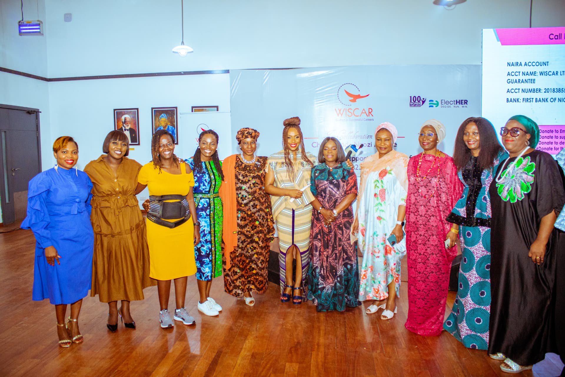 Chimamanda Adichie and WISCAR fundraiser