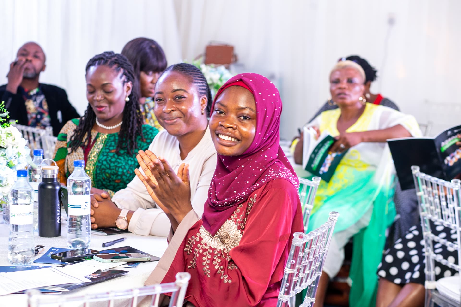 Candidates at an Agender35 engagement